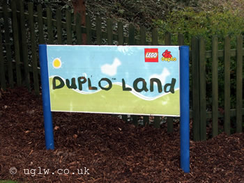 DUPLO Land sign at Legoland Windsor